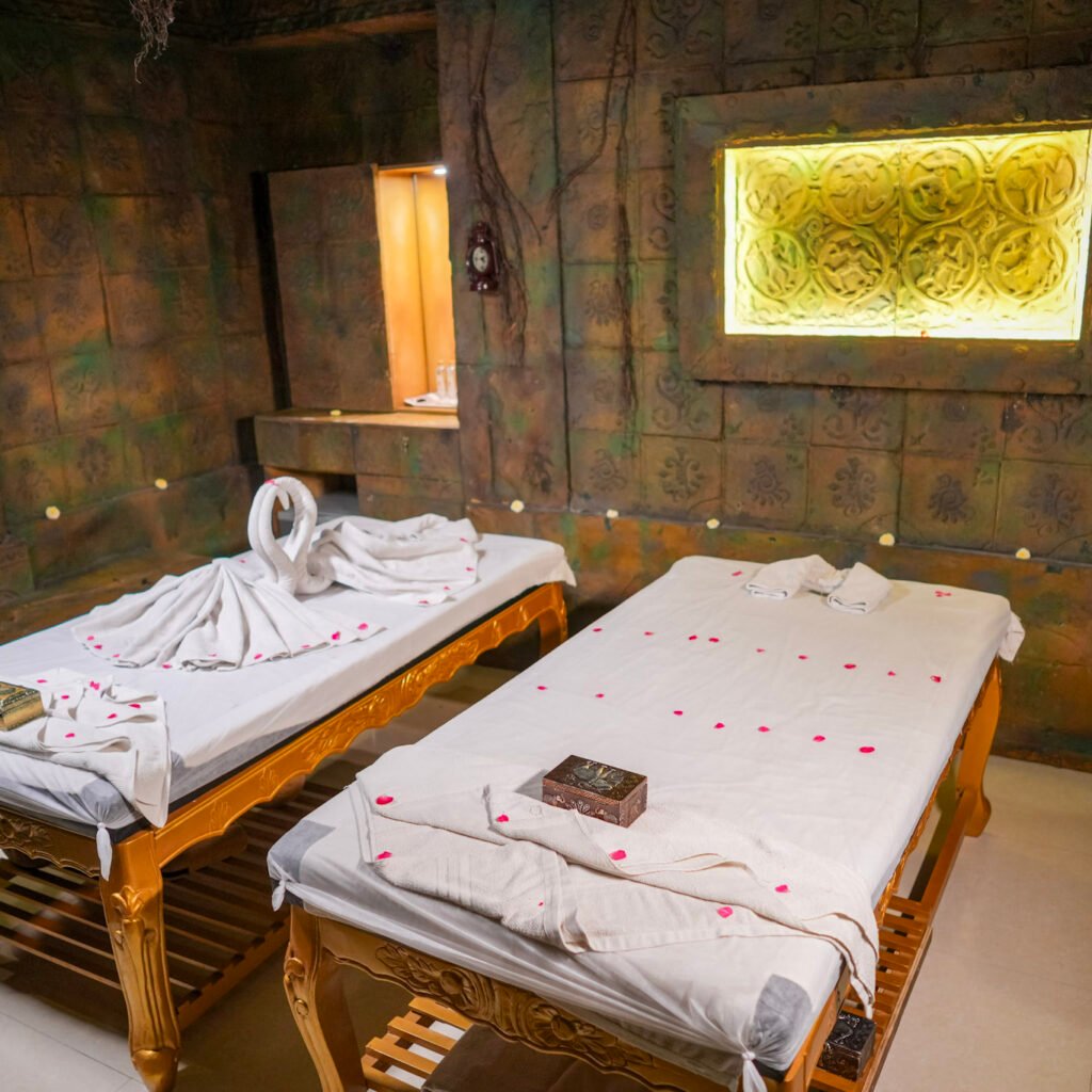 Luxurious interior of the best spa in Chennai, E Spa Anna Nagar.