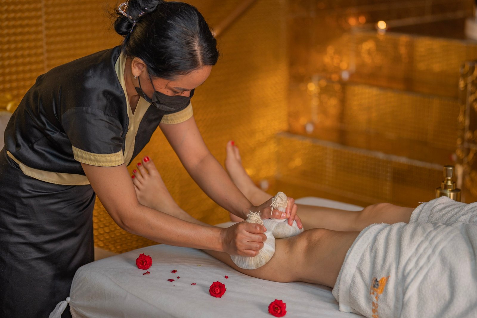 Luxurious interior of the best spa in Chennai, E Spa Anna Nagar.